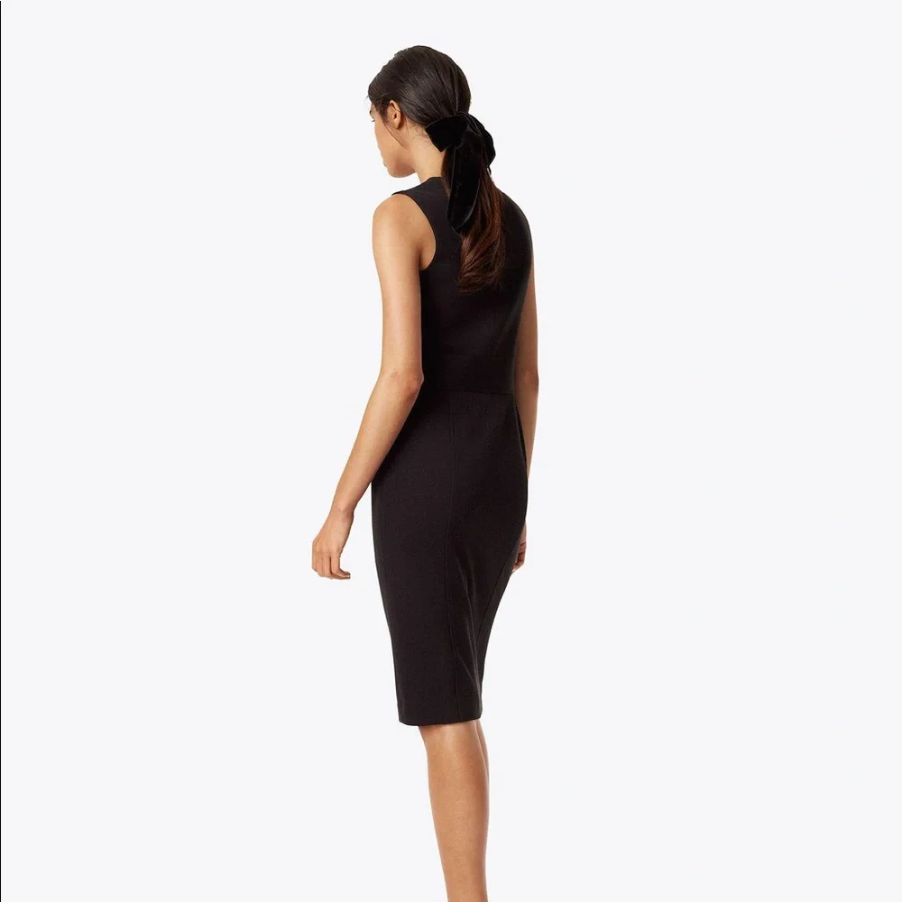 NWT $398 Tory Burch Wool Briana Dress in Black